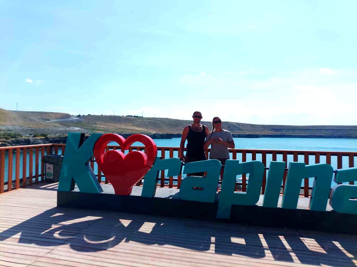 Alman turistler Karapınar'a hayran kaldı