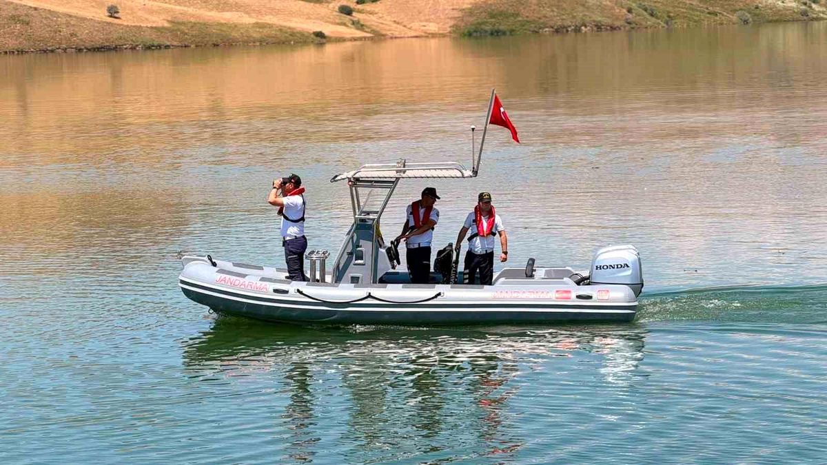 Alparslan-2 Barajı'nda güvenlik ve kaçak avcılık denetimi