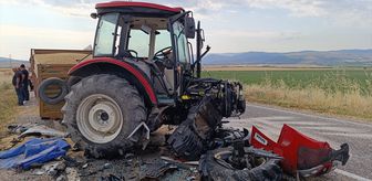 Amasya'da traktör ile hafif ticari araç çarpıştı, 3 kişi öldü, 3 kişi yaralandı