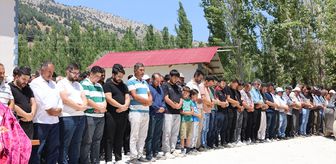 Bolu'daki otobüs kazasında hayatını kaybeden kişi Kahramanmaraş'ta toprağa verildi