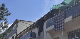 Bursa'da 3 katlı binanın çatısında çıkan yangın söndürüldü