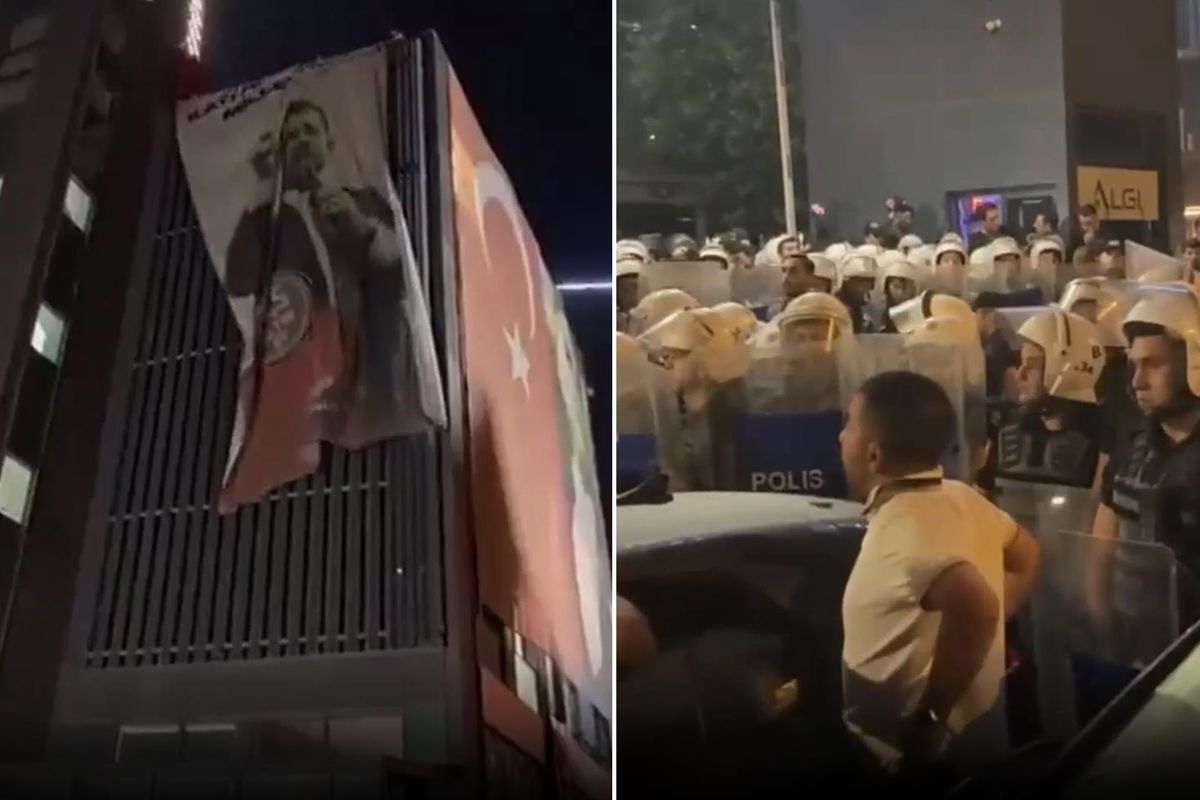 CHP İl Başkanlığı'nda İmamoğlu gerginliği! Polis binaya girdi