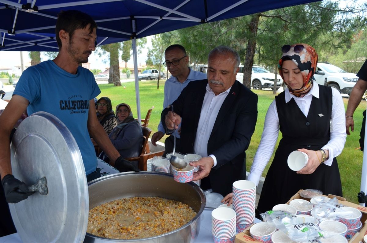 Dodurga'da muharrem ayı dolayısıyla aşure ikramı yapıldı