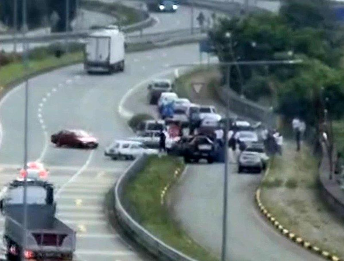 Düğün konvoyunda driftin bedeli 301 bin TL oldu