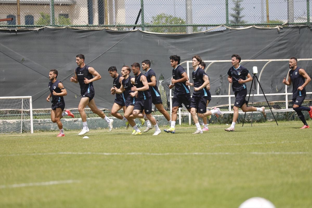 Erzurumspor FK, yeni sezon hazırlıklarının ilk etabını tamamladı