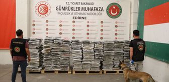 Kapıkule Gümrük Kapısı'nda 1,2 ton uyuşturucu ele geçirildi