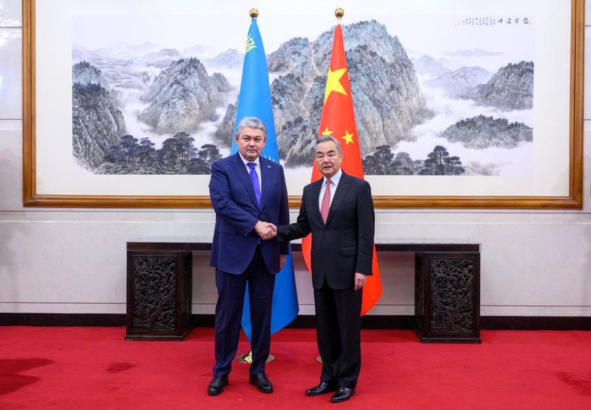 Kazakistan Dışişleri Bakanı Yermek Köşerbayev'in Çin'e yapacağı çalışma ziyareti hakkında duyuru.