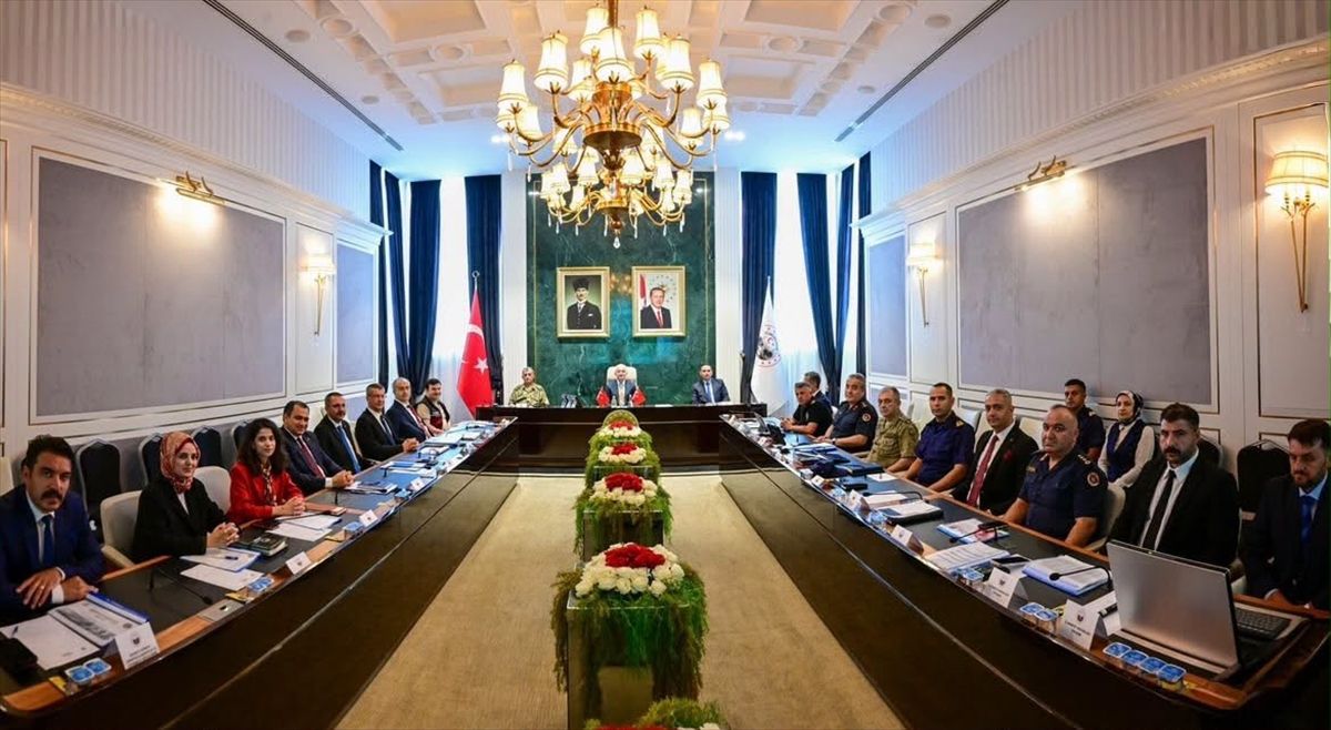 Kırklareli'nde İl Güvenlik ve Asayiş Koordinasyon Toplantısı yapıldı