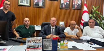 KKTC Sağlık Bakanı Dinçyürek, Cumhurbaşkanı Erhürman'ın sağlık durumunun stabil olduğunu belirtti