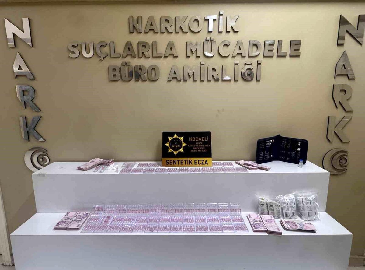 Kocaeli'de uyuşturucu operasyonlarında 5 tutuklama
