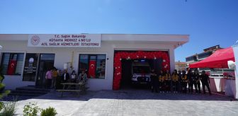Kütahya'da Zafertepe 112 Acil Sağlık Hizmetleri İstasyonu açıldı