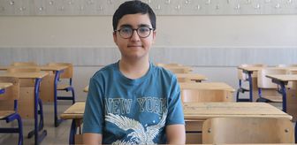 LGS sınavında tam puan alan Sefa Fırat, mühendis olmak istiyor