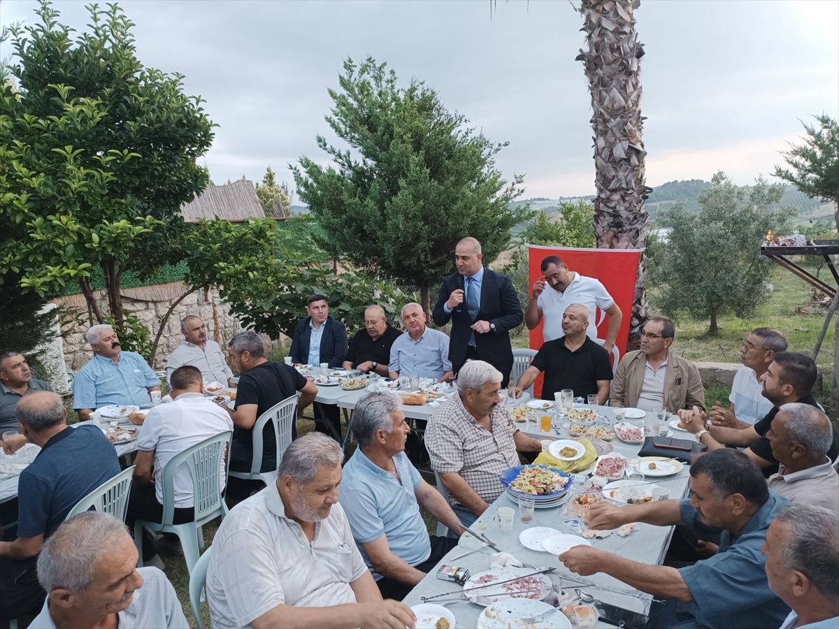 MHP Adana İl Başkanı'ndan muhtarlarla buluşma