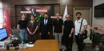 Mut Basın Mensupları Dernek Başkanı Uğur'dan Mut Devlet Hastanesi Başhekimi Özay'a ziyaret