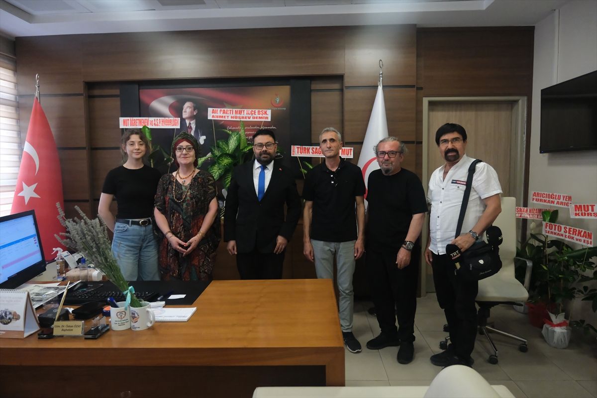 Mut Basın Mensupları Dernek Başkanı Uğur'dan Mut Devlet Hastanesi Başhekimi Özay'a ziyaret