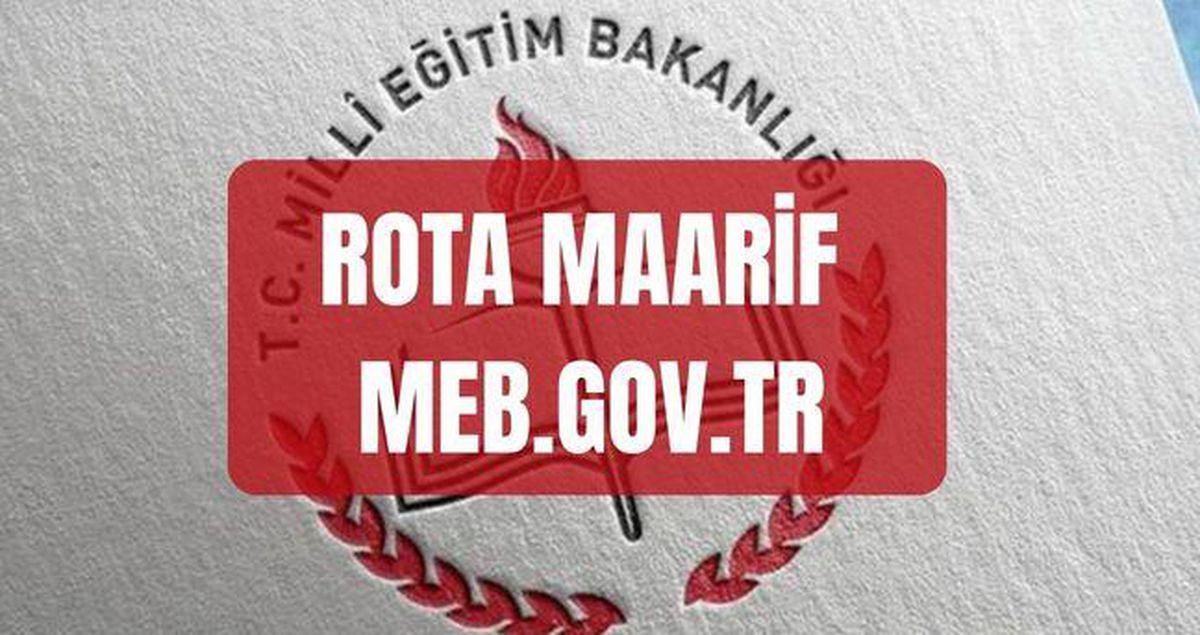 Milli Eğitim Bakanlığı'nın LGS tercihleri için hazırladığı Rota Maarif sisteminin tanıtım görseli.