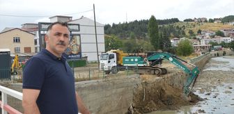 Samsun'da Tersakan Irmağı yatağının temizliğine başlandı