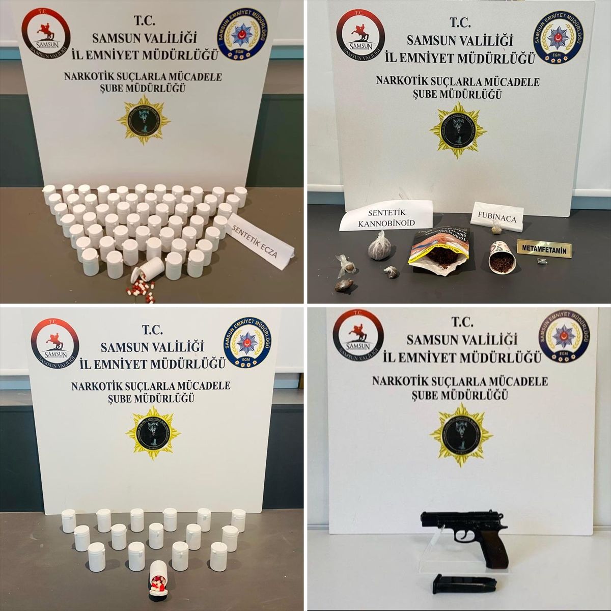 Samsun'da uyuşturucu operasyonunda 6 şüpheli yakalandı