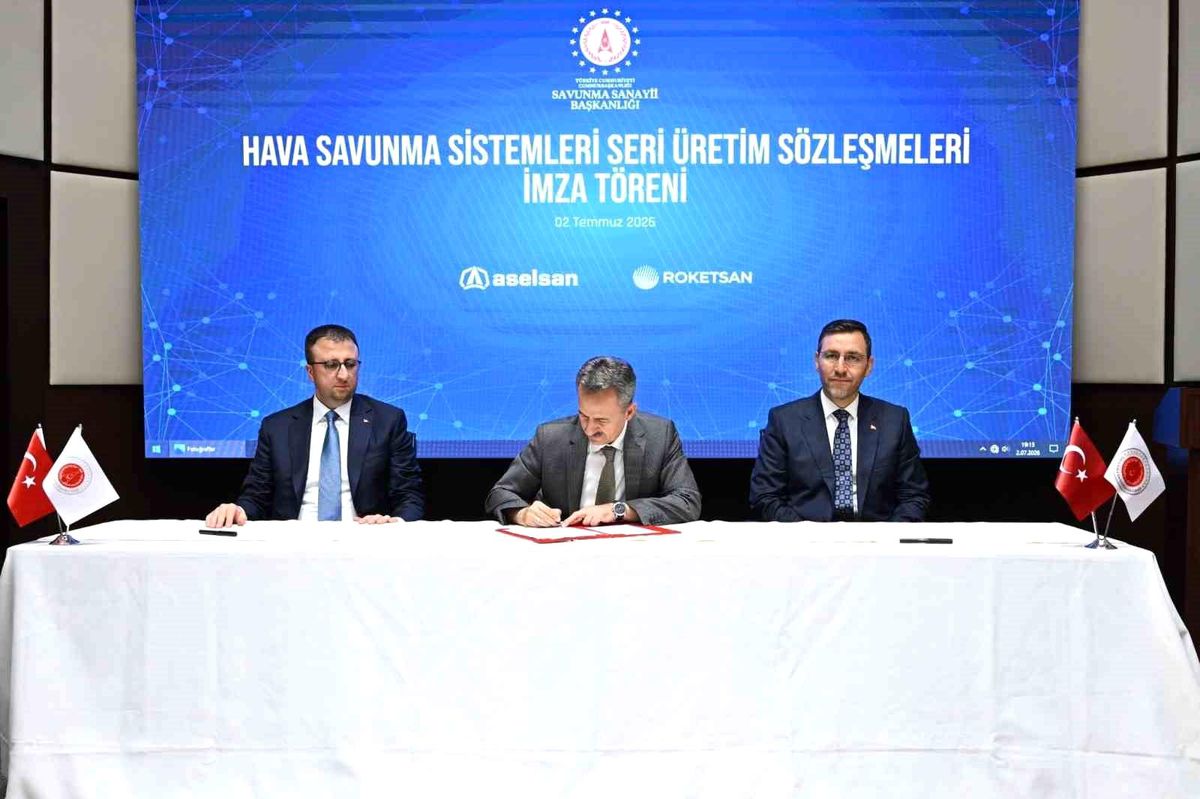Savunma Sanayii Başkanı Görgün: 'ASELSAN ve ROKETSAN ile HİSAR-A ve HİSAR-O hava savunma sistemleri ilave seri üretim sözleşmelerini imza altına aldık'