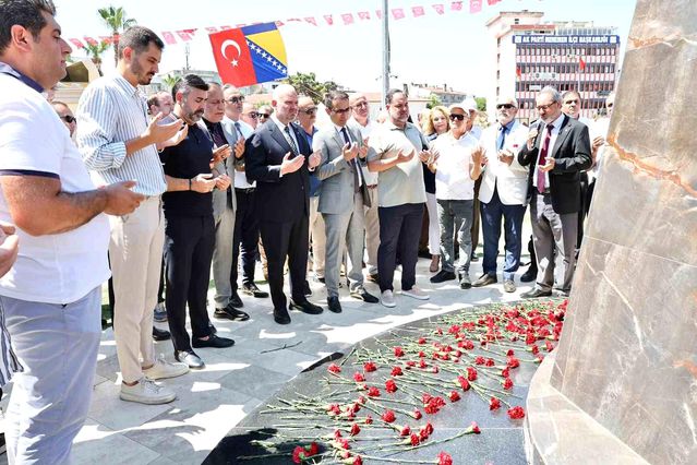 Srebrenitsa Soykırımı Menemen’de dualarla anıldı