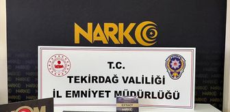 Tekirdağ'da uyuşturucuyla yakalanan 8 şüpheli gözaltına alındı