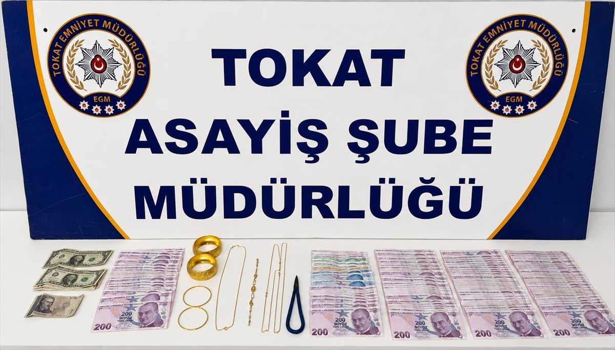 Tokat'ta sahte altın operasyonunda 3 zanlı yakalandı