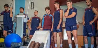 Trabzonspor, yeni sezon hazırlıklarını çift antrenmanla sürdürdü