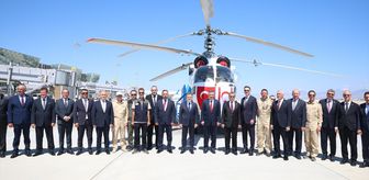 Türkiye tarafından gönderilen yangın söndürme helikopteri, KKTC'ye teslim edildi