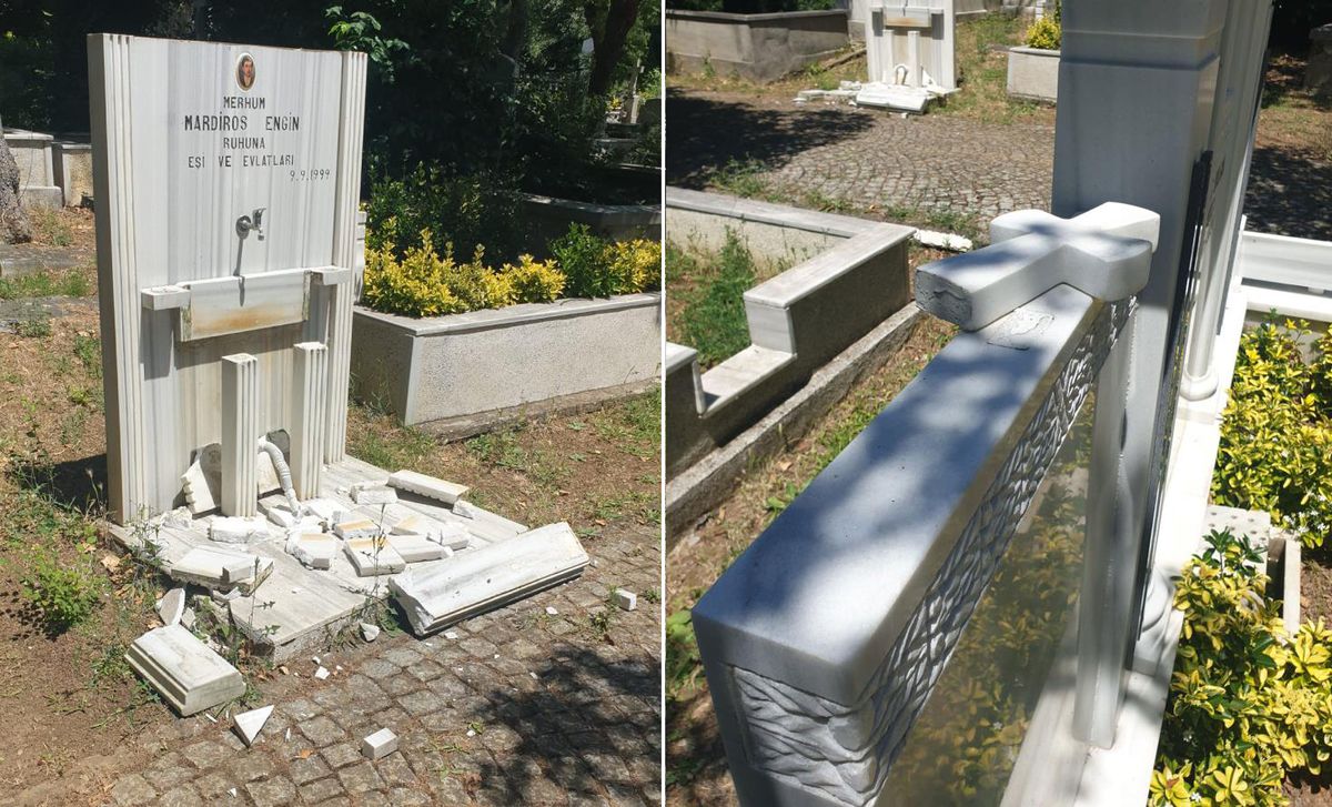 Mezar tahripçisine tutuklama talebi