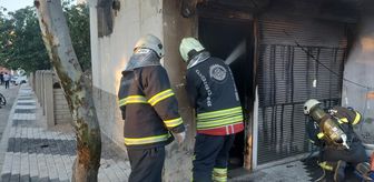 Afyonkarahisar'da iş yerinde çıkan yangın söndürüldü