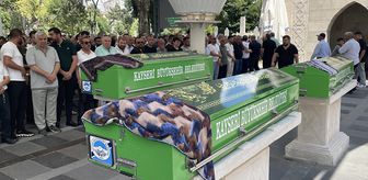 Aksaray'da trafik kazasında hayatını kaybeden 3 kişinin cenazesi Kayseri'de defnedildi