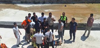 Altınözü ilçesinde köprüden düşen çocuk yaralandı