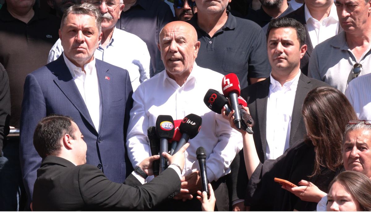 Çankaya Belediye Başkan Yardımcısı Anıl Çetin açıklama yapıyor.
