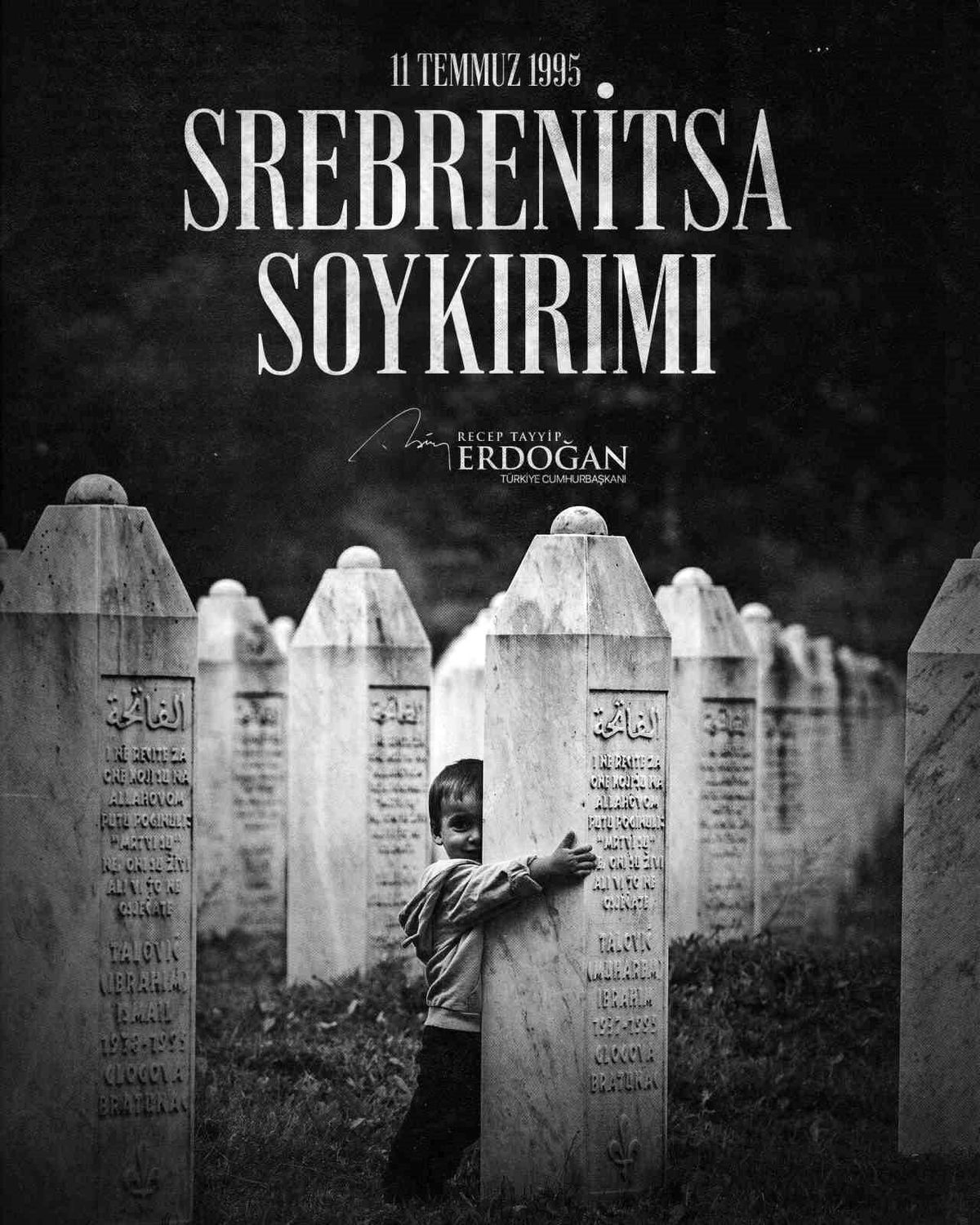 Erdoğan'dan Srebrenitsa anma mesajı