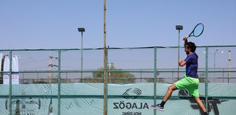 Iğdır'da düzenlenen Kayısı Cup Tenis Turnuvası tamamlandı