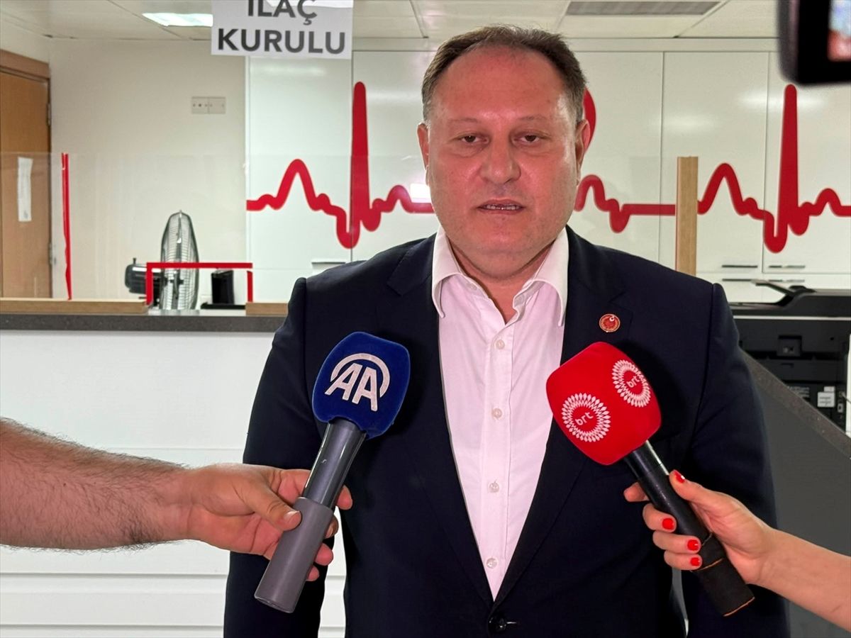 KKTC Cumhurbaşkanı Tufan Erhürman'ın hastane ziyareti