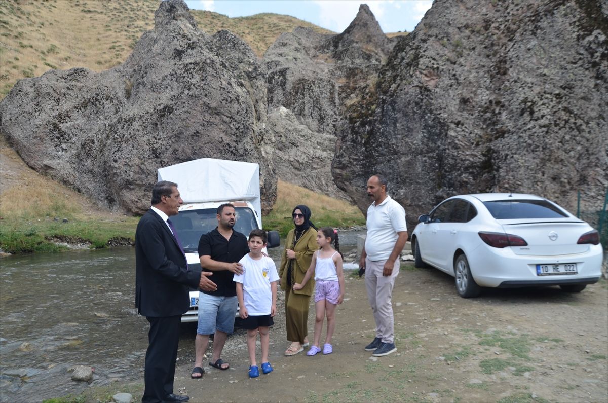 Muş'taki Kızılağaç Kanyonu ziyaretçilerini ağırlıyor