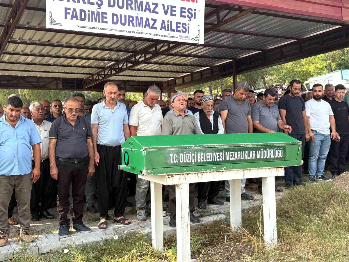 Osmaniye'de iş kazasında hayatını kaybeden stajyer öğrenci gözyaşlarıyla defnedildi
