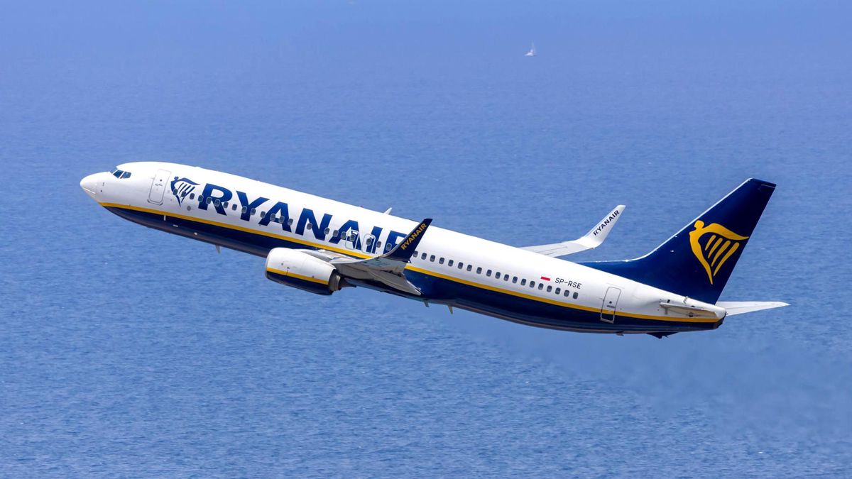 Ryanair uçağında pencere yerinden çıktı, bir adam bacaklarından çekilerek kurtarıldı
