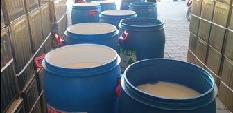 Şanlıurfa'da izlenebilirliği bulunmayan 400 kilogram sade yağa el konuldu