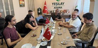 Yeşilay Adana Şube Başkanı Yıldırım, gazetecilerle buluştu