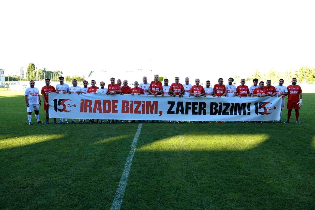 Sivas'ta 15 Temmuz'a Anlamlı Dostluk Maçı