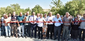 AK Parti Elazığ Milletvekili Erol Keleş Ağın'da asfaltlanan köy yolunun açılışını yaptı