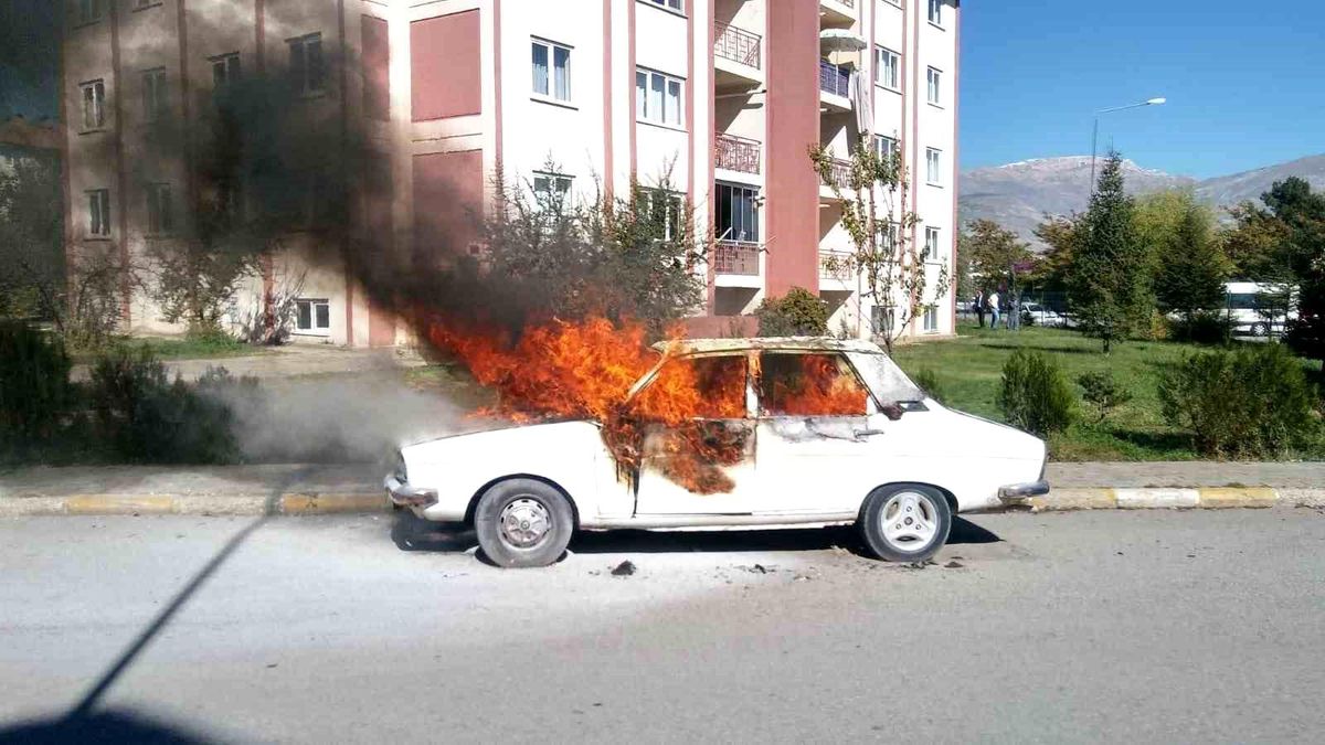 Araçlarda bırakılan malzemeler yangına neden olabilir!