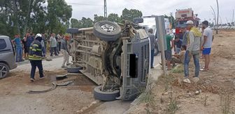 Arsuz'da trafik kazası: 2 yaralı