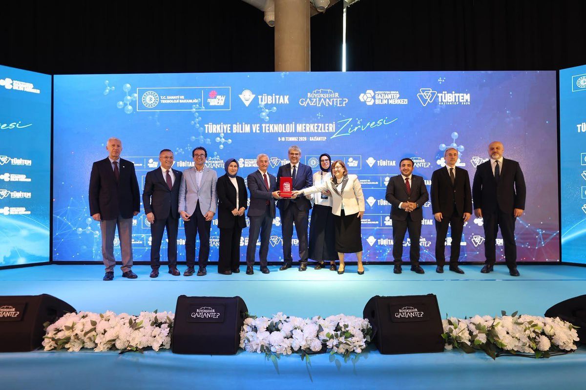 Bilim Şahinbey'e TÜBİTAK'tan ödül