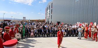 Çankırı'nın Orta ilçesindeki OSB'ye kurulan ilk fabrika açıldı