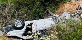 Erzurum'da devrilen otomobilin sürücüsü öldü