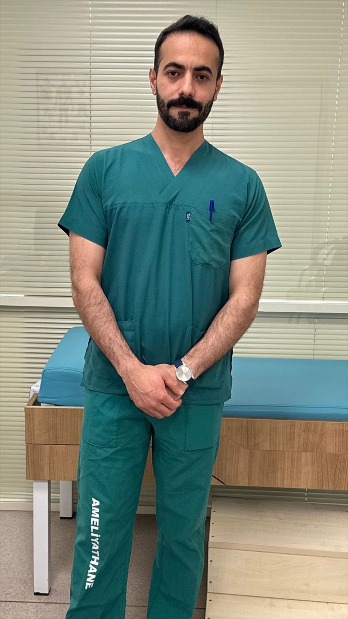 Filistinli doktor Giresun'daki hastanede hizmet veriyor