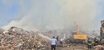 Gaziantep'te kağıt fabrikasında çıkan yangın söndürüldü